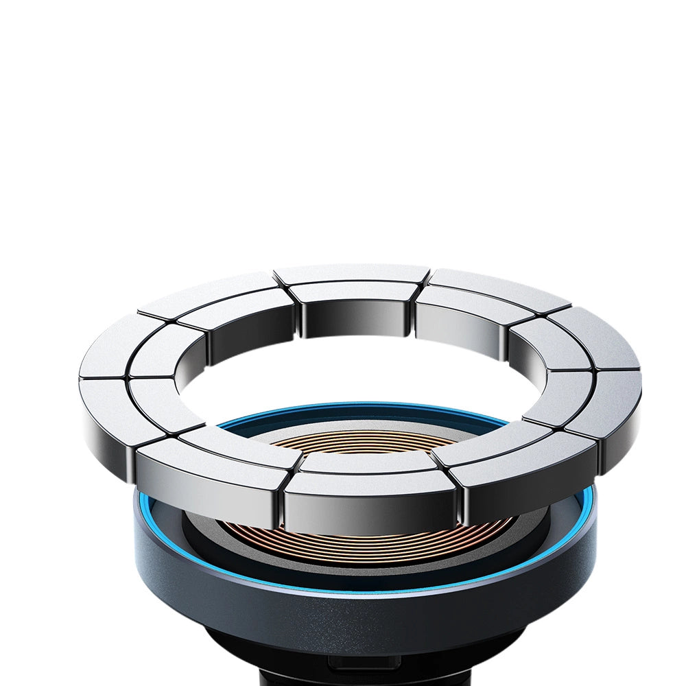 Joyroom magnetic car holder 15W wireless charger for air vent black (JR-ZS240 Pro)_6
