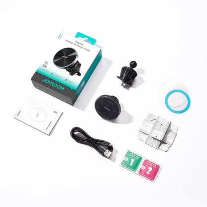 Joyroom magnetic car holder 15W wireless charger for air vent black (JR-ZS240 Pro)_9
