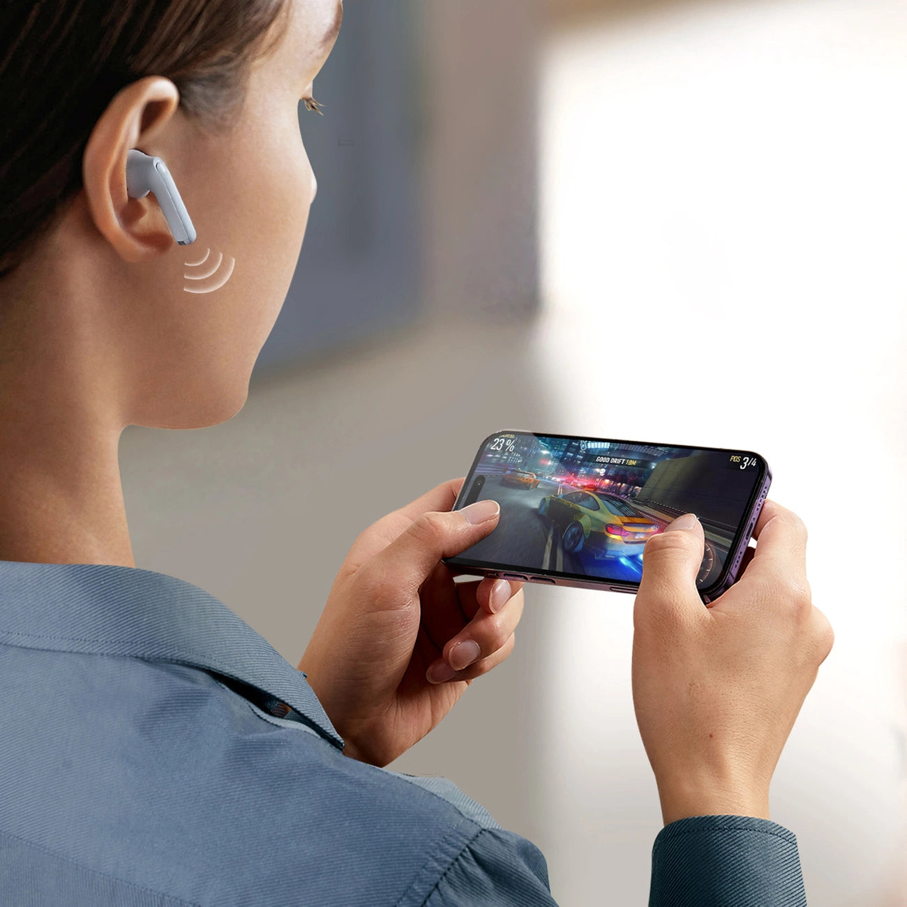 Earphones Joyroom Funpods JR-FB2 Wireless (blue)_10