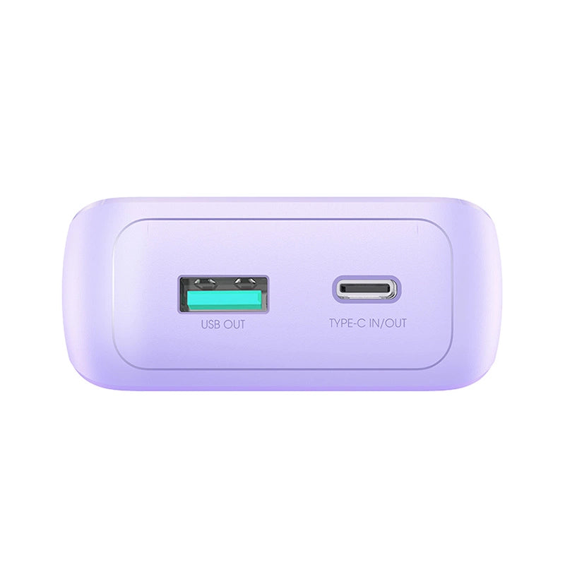 Joyroom JR-PBC06 mini power bank with built-in USB-C / Lightning cables 30W 10000mAh - purple_3