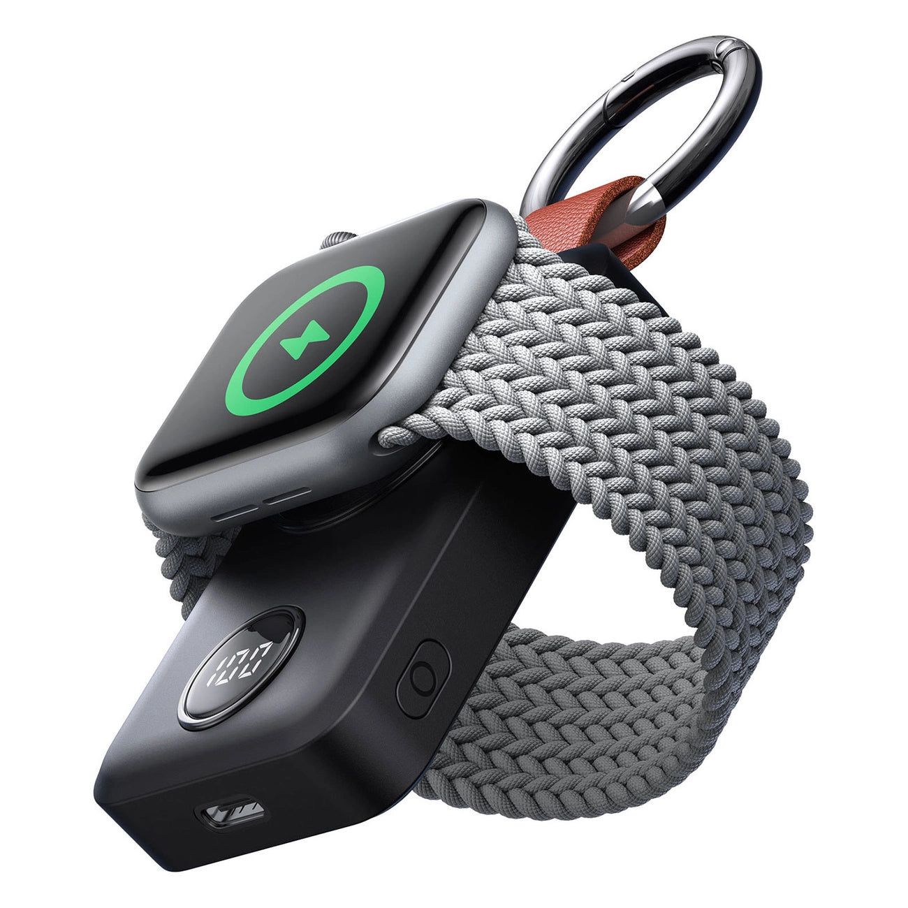 Joyroom JR-WQW01 wireless powerbank 2000mAh 3W for Apple Watch - black_3