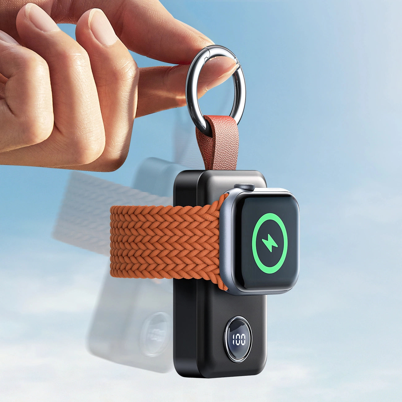 Joyroom JR-WQW01 wireless powerbank 2000mAh 3W for Apple Watch - black_8