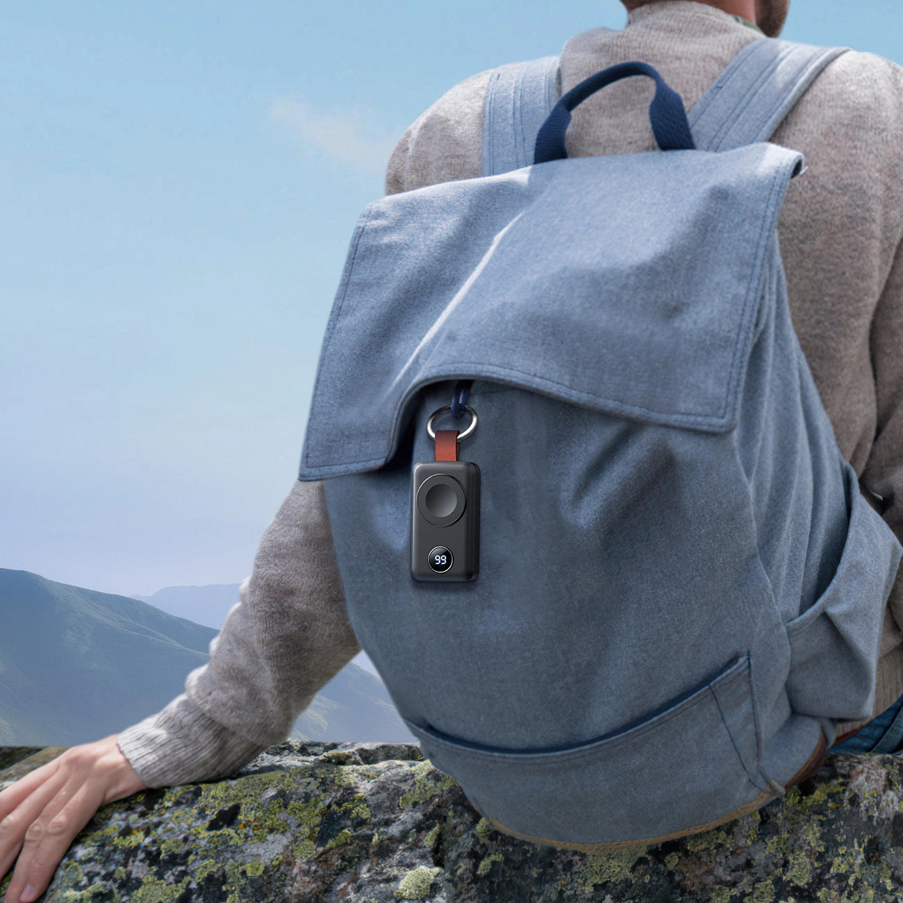 Joyroom JR-WQW01 wireless powerbank 2000mAh 3W for Apple Watch - black_9