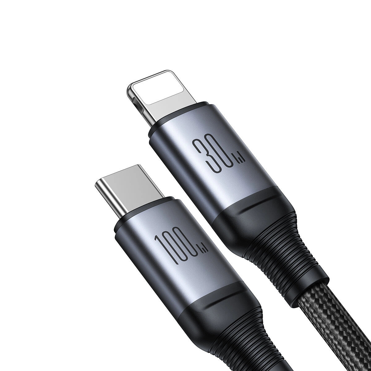 Joyroom Speedy Series S-A21 2in1 USB-C - USB-C / Lightning cable 100W 1.5m - black_1
