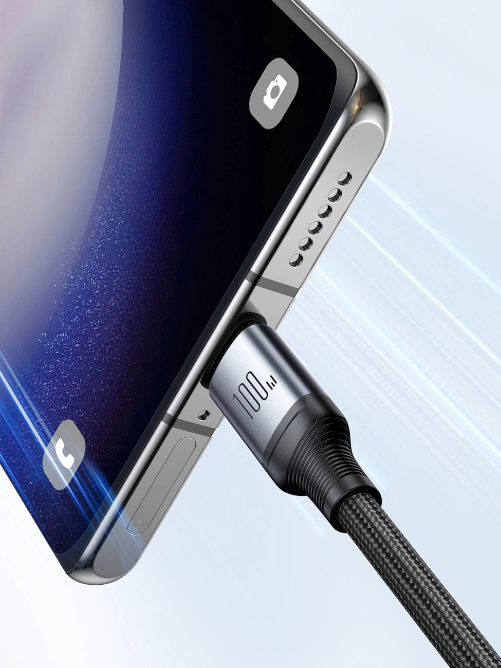 Joyroom Speedy Series S-A21 2in1 USB-C - USB-C / USB-C cable 100W 1.5m - black_8