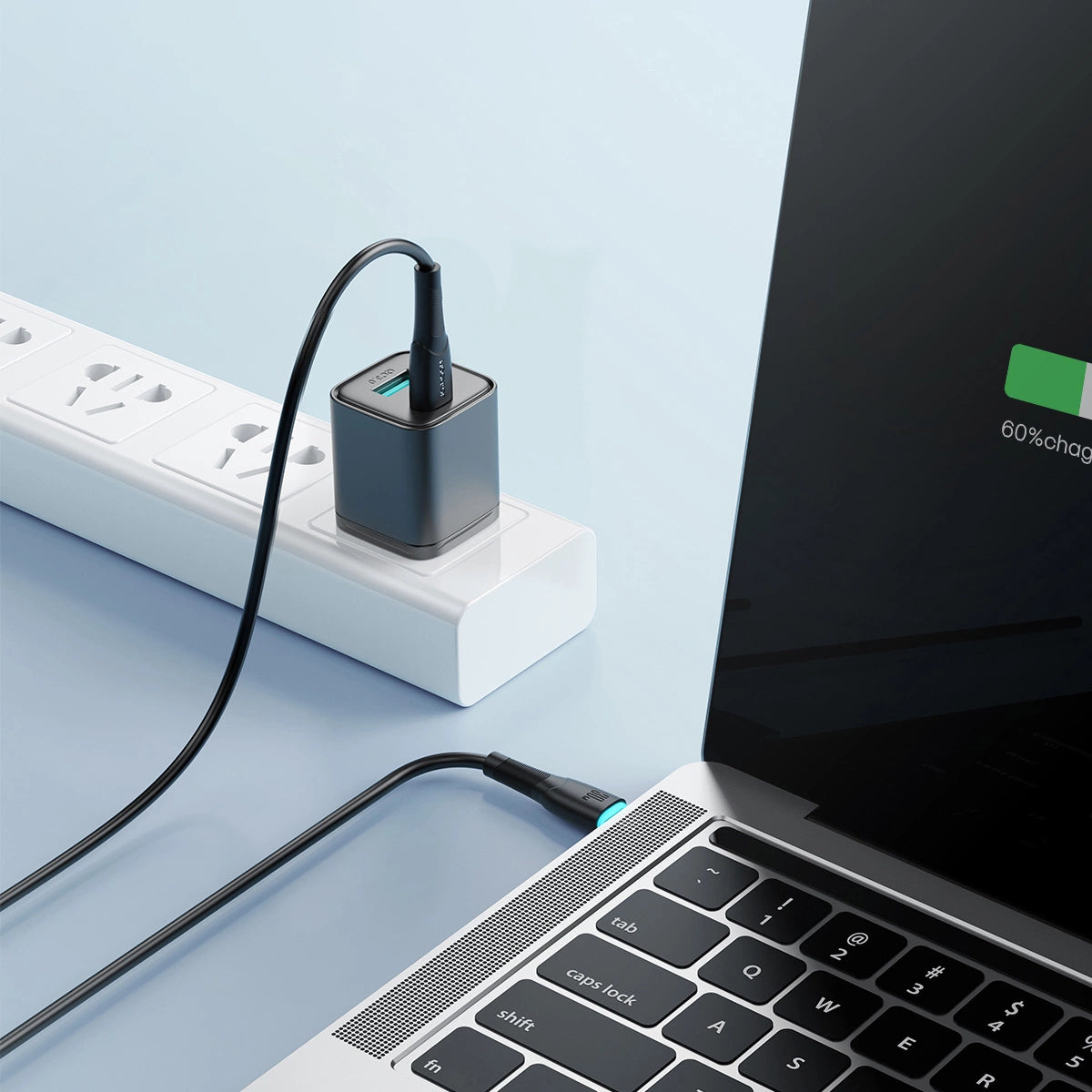 Cable USB-C to USB-C Joyroom SA32-CC3 Starry, 60W, 1m black_6