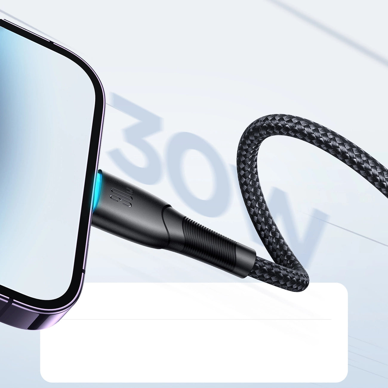 Joyroom Starry Series SA32-CL3 30W USB-C / Lightning cable 1m - black_8