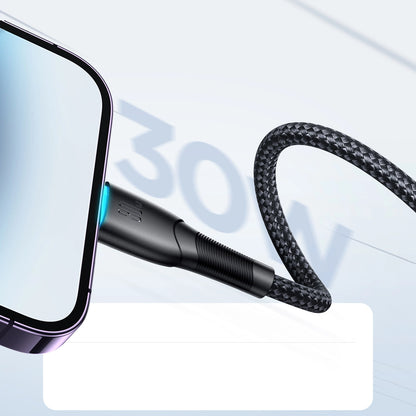 Joyroom Starry Series SA32-CL3 30W USB-C / Lightning cable 1m - black_8