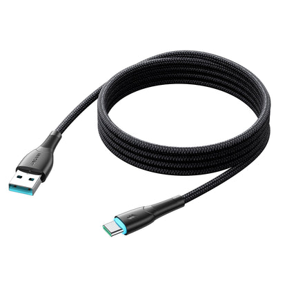 Joyroom Starry Series SA32-AC3 3A USB-A / USB-C cable 1m - black_4
