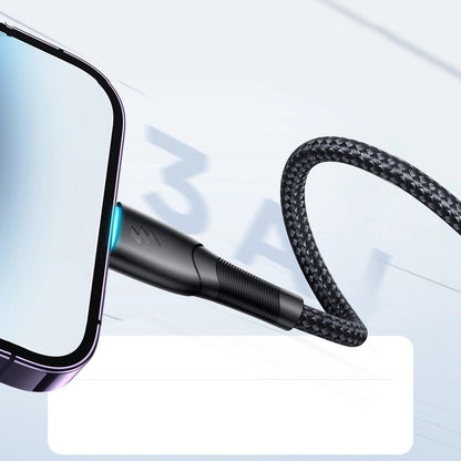 Joyroom Starry Series SA32-AL3 3A USB-A / Lightning cable 1m - black_7