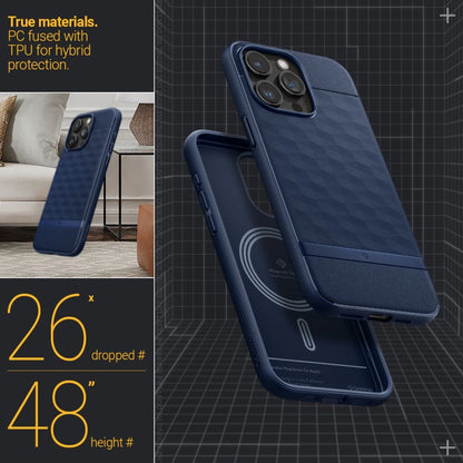 Caseology Parallax Mag Case with MagSafe for iPhone 15 Pro Max - Navy_13