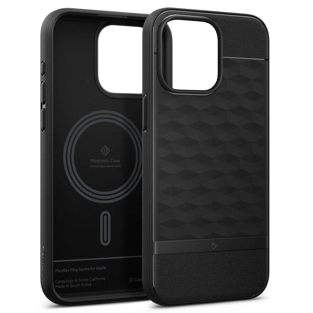 Caseology Parallax Mag Case with MagSafe for iPhone 15 Pro - Matte Black_9