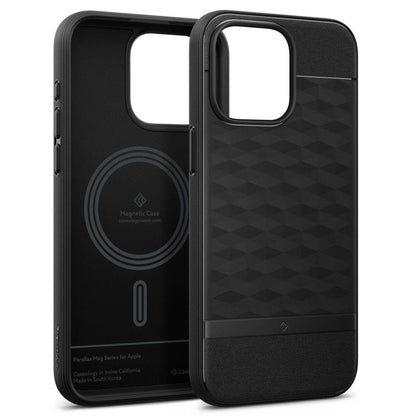 Caseology Parallax Mag Case with MagSafe for iPhone 15 Pro - Matte Black_9