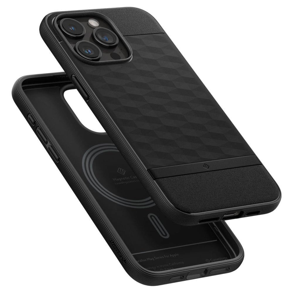 Caseology Parallax Mag Case with MagSafe for iPhone 15 Pro - Matte Black_5