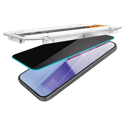 Spigen Glas.tR EZ Fit Privacy Tempered Glass for iPhone 15 / 16_4