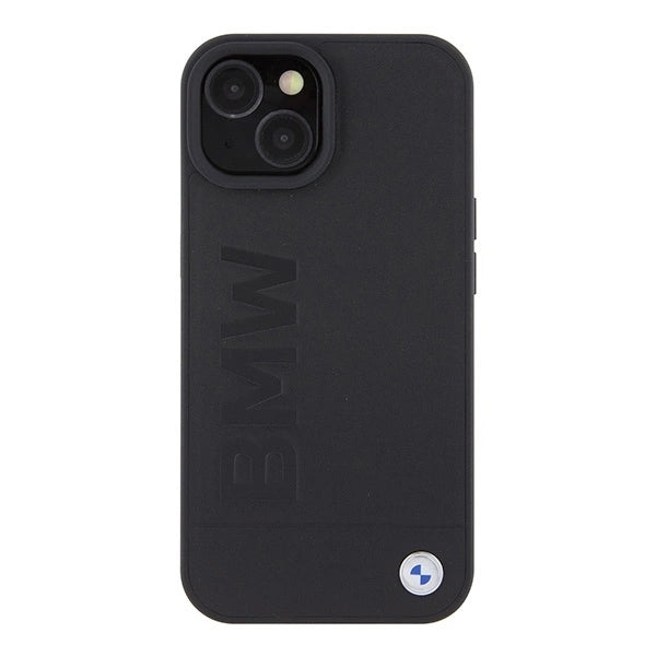 BMW BMHMP15SSLLBK iPhone 15 6.1&quot; black/black Magsafe hardcase Signature Logo Imprint_2