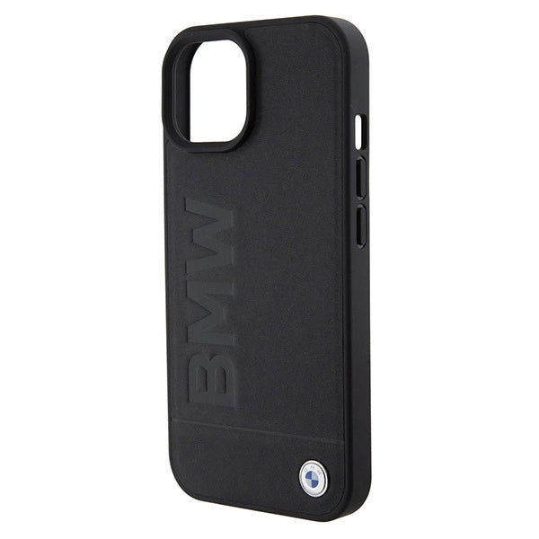 BMW BMHMP15SSLLBK iPhone 15 6.1&quot; black/black Magsafe hardcase Signature Logo Imprint_5