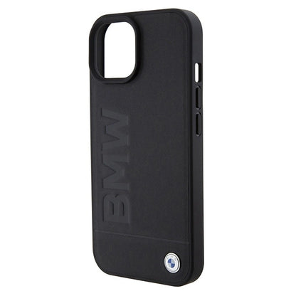 BMW BMHMP15SSLLBK iPhone 15 6.1&quot; black/black Magsafe hardcase Signature Logo Imprint_5