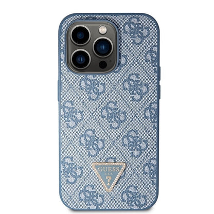 Guess GUHCP14LP4TDSCPB iPhone 14 Pro 6.1" blue/blue hardcase Crossbody 4G Metal Logo_2