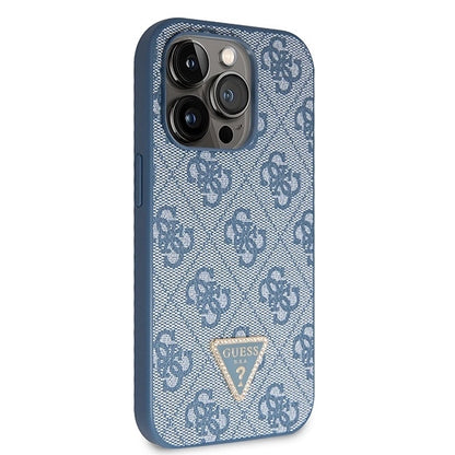 Guess GUHCP14LP4TDSCPB iPhone 14 Pro 6.1" blue/blue hardcase Crossbody 4G Metal Logo_3