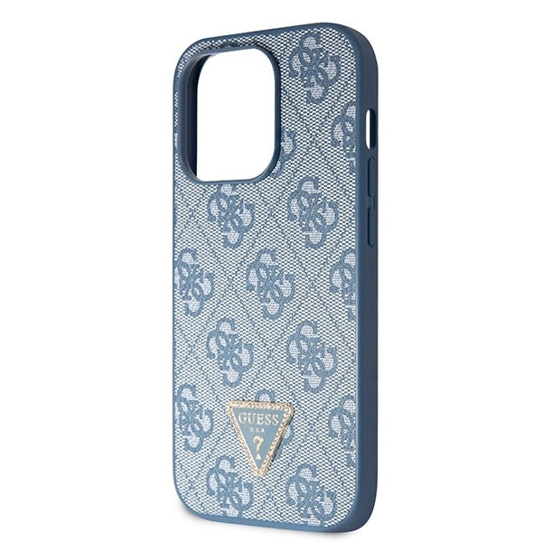 Guess GUHCP14LP4TDSCPB iPhone 14 Pro 6.1" blue/blue hardcase Crossbody 4G Metal Logo_6