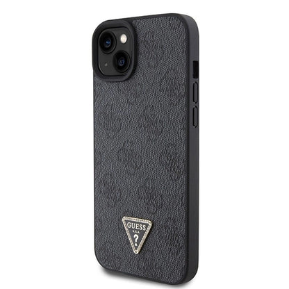 Guess GUHCP15MP4TDSCPK iPhone 15 Plus 6.7" black/black hardcase Crossbody 4G Metal Logo_1