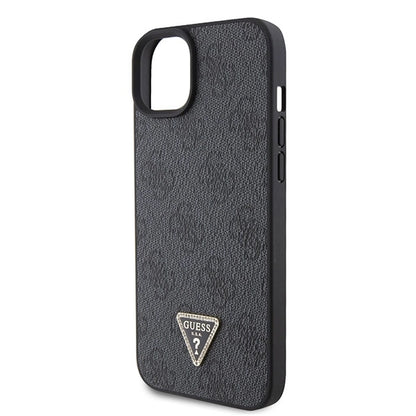 Guess GUHCP15MP4TDSCPK iPhone 15 Plus 6.7" black/black hardcase Crossbody 4G Metal Logo_5