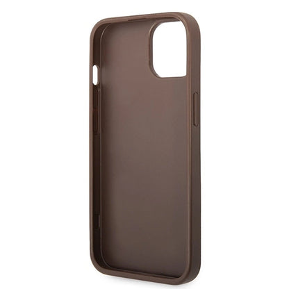 Guess GUHCP15S4GMGBR iPhone 15 6.1&quot; brown/brown hardcase 4G Big Metal Logo_6