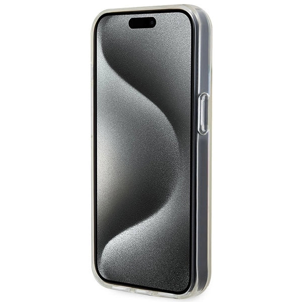 Guess GUHCP15SHDECMP iPhone 15 6.1&quot; pink/pink hardcase IML Faceted Mirror Disco Iridescent_4