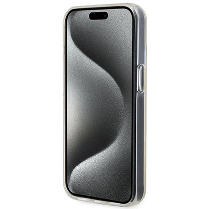 Guess GUHCP15SHDECMP iPhone 15 6.1&quot; pink/pink hardcase IML Faceted Mirror Disco Iridescent_4