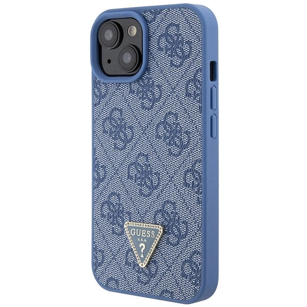 Guess GUHCP15SP4TDSCPB iPhone 15 6.1" blue/blue hardcase Crossbody 4G Metal Logo_2