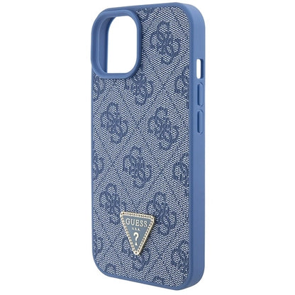 Guess GUHCP15SP4TDSCPB iPhone 15 6.1" blue/blue hardcase Crossbody 4G Metal Logo_6