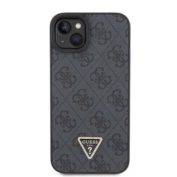Guess GUHCP15SP4TDSCPK iPhone 15 6.1" black/black hardcase Crossbody 4G Metal Logo_2