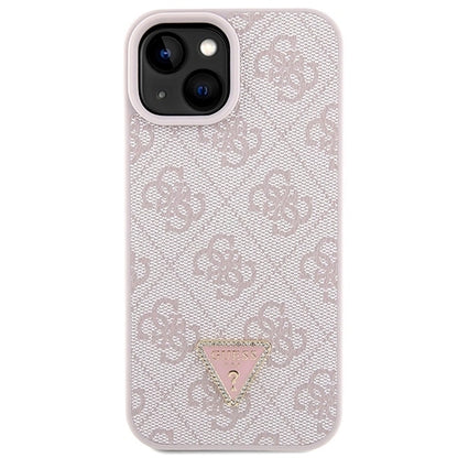 Guess GUHCP15SP4TDSCPP iPhone 15 6.1&quot; pink/pink hardcase Crossbody 4G Metal Logo_3