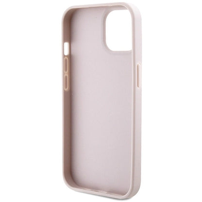 Guess GUHCP15SP4TDSCPP iPhone 15 6.1&quot; pink/pink hardcase Crossbody 4G Metal Logo_7