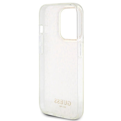 Guess GUHCP15XHDECMP iPhone 15 Pro Max 6.7" pink/pink hardcase IML Faceted Mirror Disco Iridescent_6