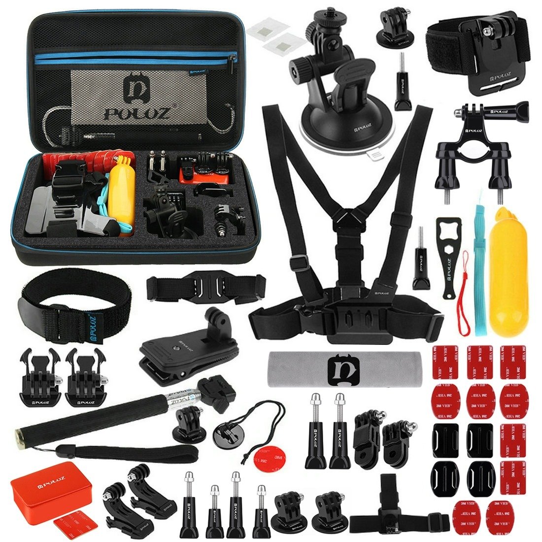 Accessories Puluz Ultimate Combo Kits for sports cameras PKT09 53 in 1_0