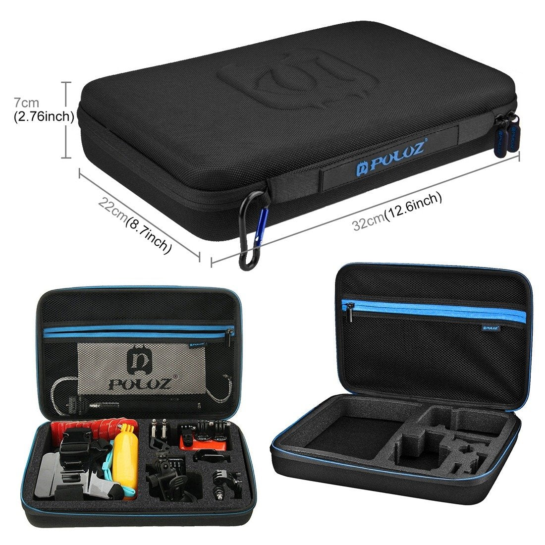 Accessories Puluz Ultimate Combo Kits for sports cameras PKT09 53 in 1_13