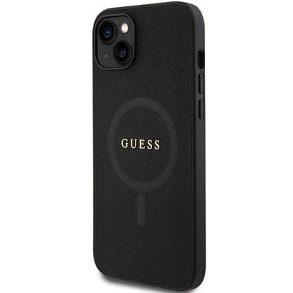 Guess GUHMP15MPSAHMCK iPhone 15 Plus 6.7&quot; black/black hardcase Saffiano MagSafe_1