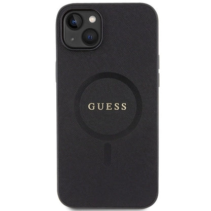 Guess GUHMP15MPSAHMCK iPhone 15 Plus 6.7&quot; black/black hardcase Saffiano MagSafe_2