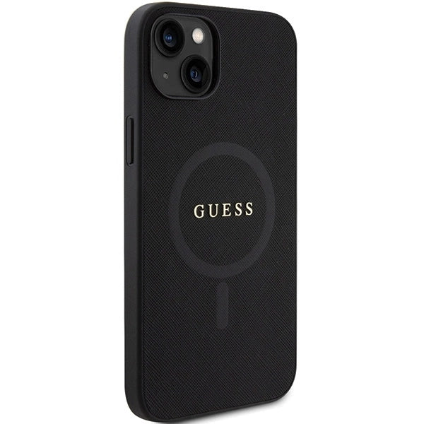 Guess GUHMP15MPSAHMCK iPhone 15 Plus 6.7&quot; black/black hardcase Saffiano MagSafe_3
