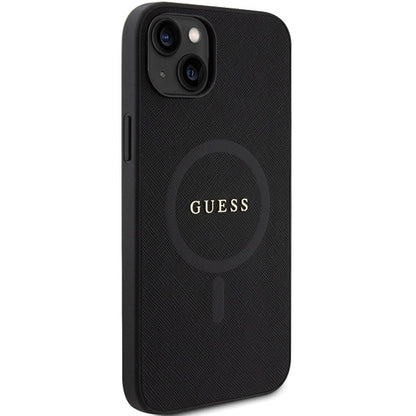 Guess GUHMP15MPSAHMCK iPhone 15 Plus 6.7&quot; black/black hardcase Saffiano MagSafe_3