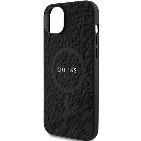 Guess GUHMP15MPSAHMCK iPhone 15 Plus 6.7&quot; black/black hardcase Saffiano MagSafe_5