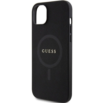 Guess GUHMP15MPSAHMCK iPhone 15 Plus 6.7&quot; black/black hardcase Saffiano MagSafe_5
