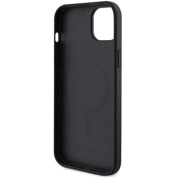 Guess GUHMP15MPSAHMCK iPhone 15 Plus 6.7&quot; black/black hardcase Saffiano MagSafe_6