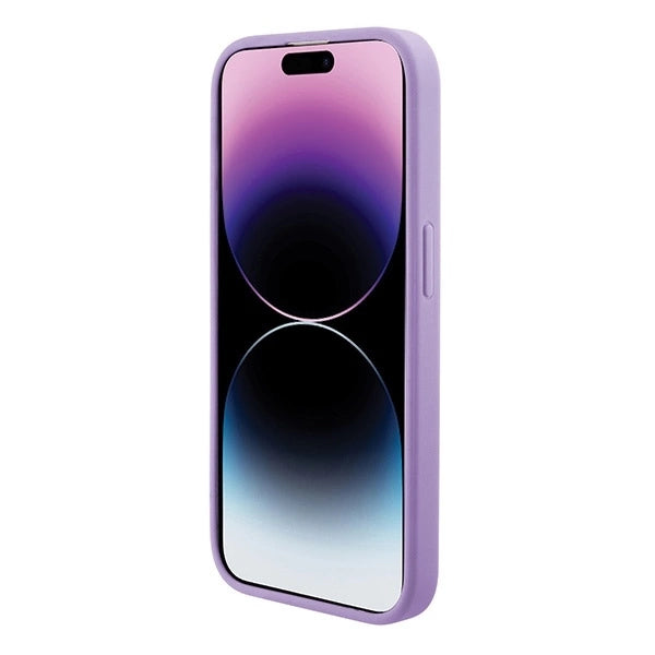 Guess GUHMP15XPSAHMCU iPhone 15 Pro Max 6.7&quot; purple/purple hardcase Saffiano MagSafe_4