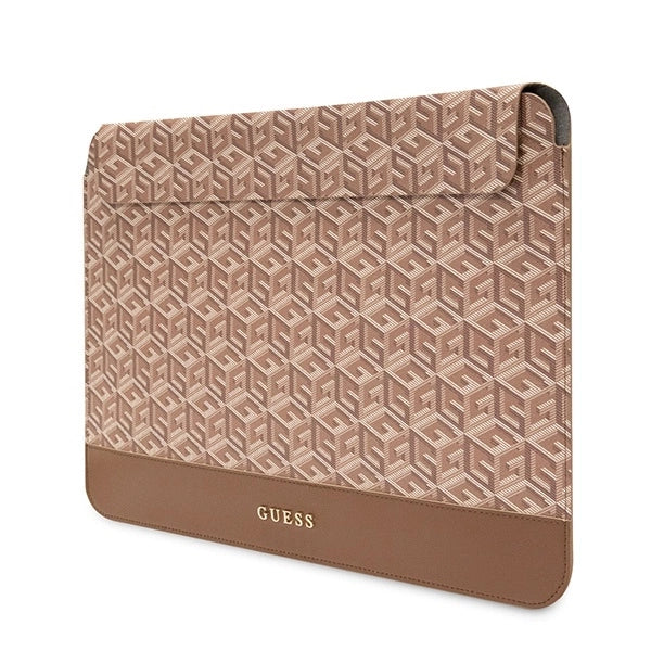 Guess GCube Stripes case for a 16" laptop - brown_1