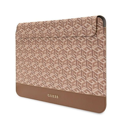 Guess GCube Stripes case for a 16" laptop - brown_1
