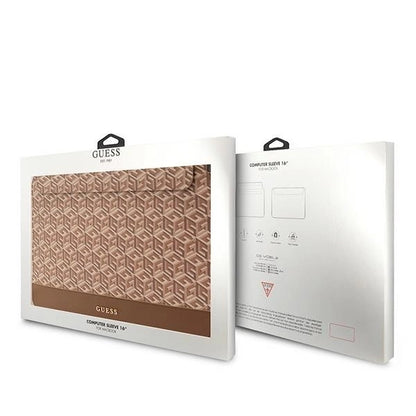 Guess GCube Stripes case for a 16" laptop - brown_3