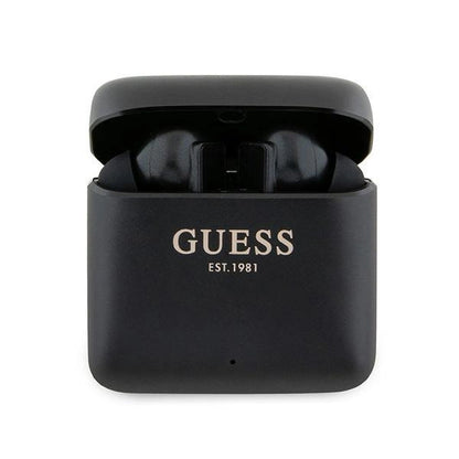 Guess Bluetooth headphones GUTWSSU20ALEGK TWS + docking station black/black Printed Logo_0